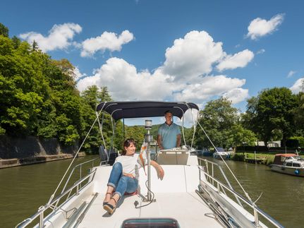 Boot auf Lahn Boot auf Lahn